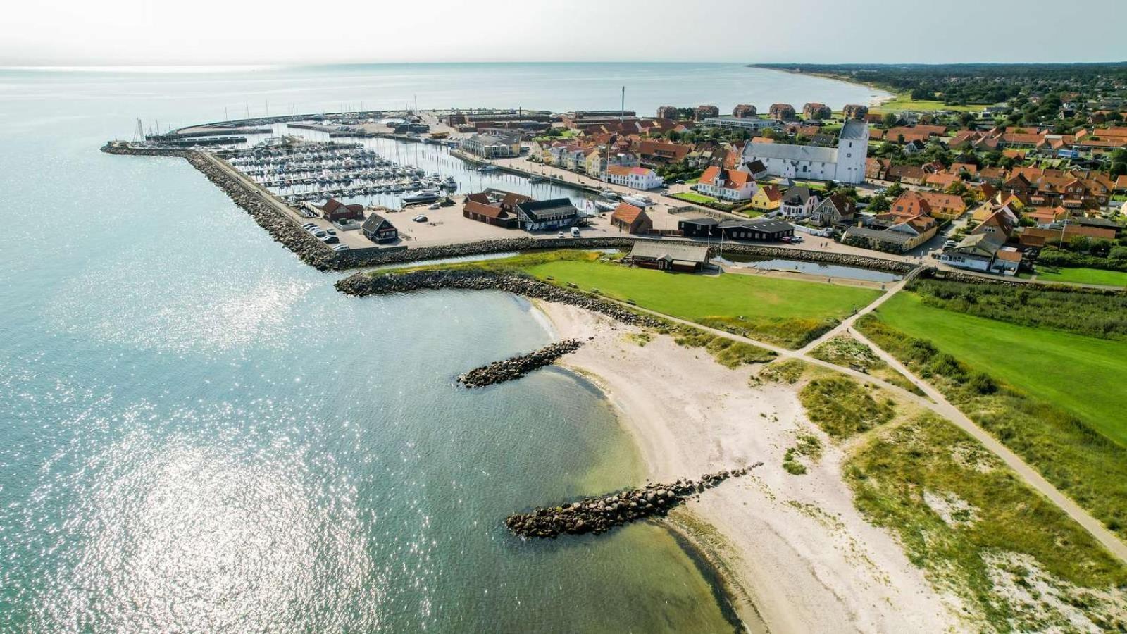 Svalereden Strand Camping Cottages Sæby Exteriér fotografie